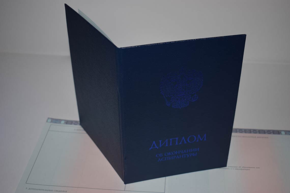 Диплом Аспирантуры 2014-2025 в Братске корка